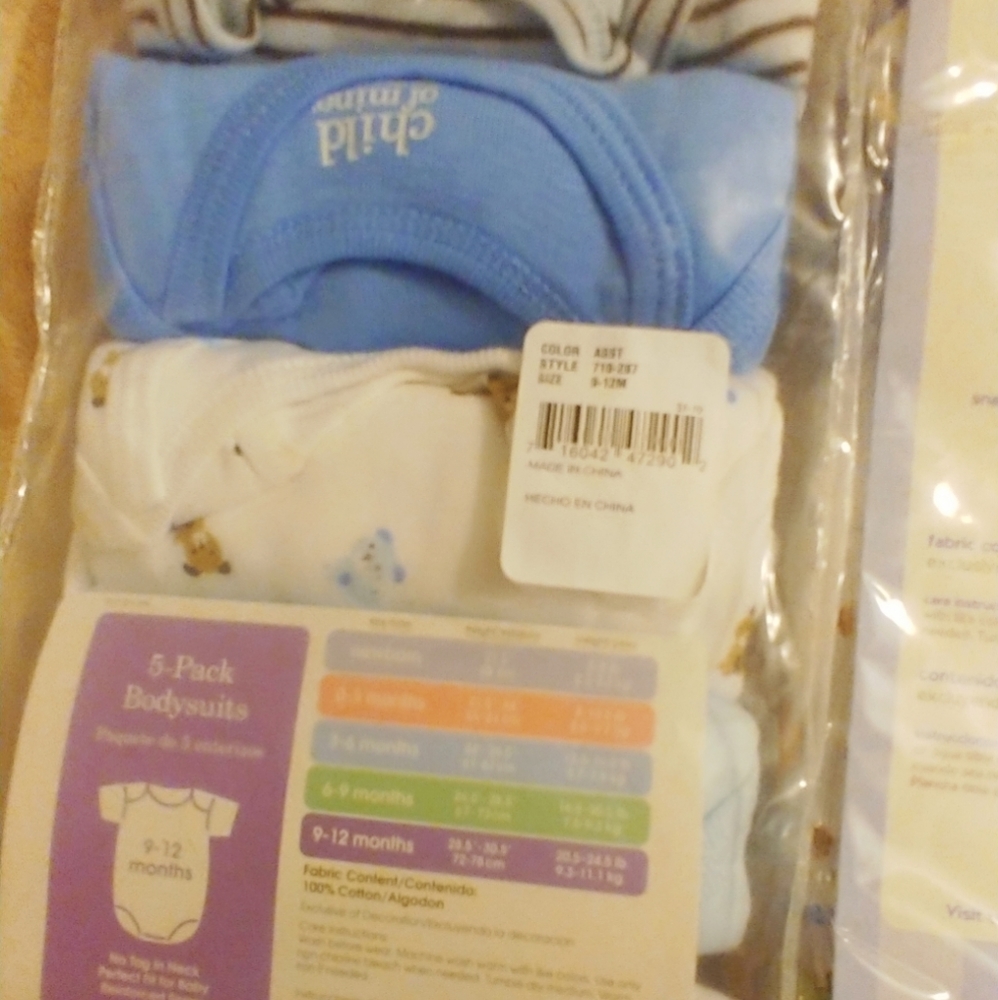 Lot of baby boy onesies and 3 pr socks